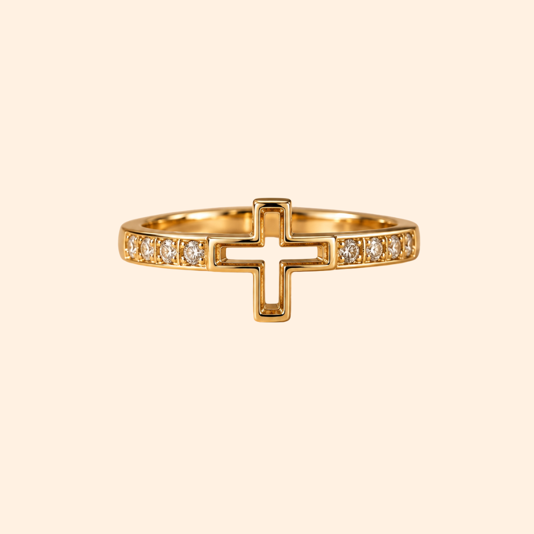 Cruz Circonitas Anillo Cruz Circonitas - Imagen 1